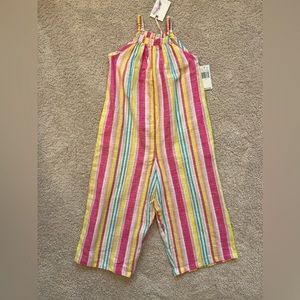 NEW Jessica Simpson Linen Striped Romper